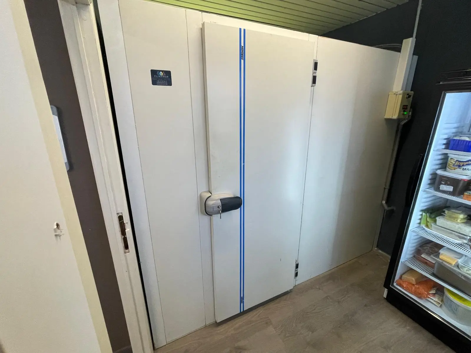 Koelcel vriescel deur horeca installatie Limburg