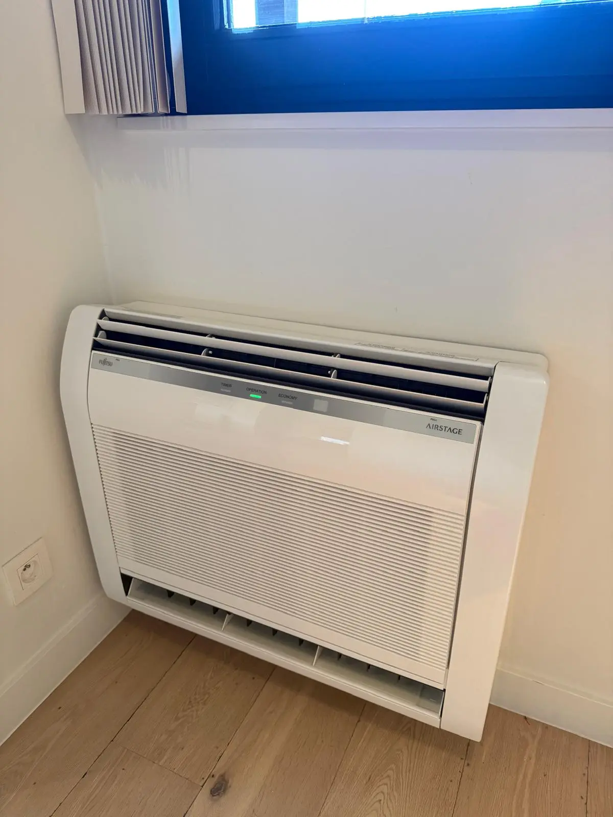 Fujitsu vloermodel airco installatie Limburg